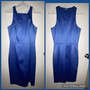 Banana Republic Royal Blue Midi Dress